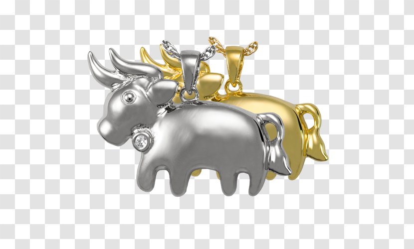Cattle Assieraad Gold Plating Animal - Pendant Transparent PNG