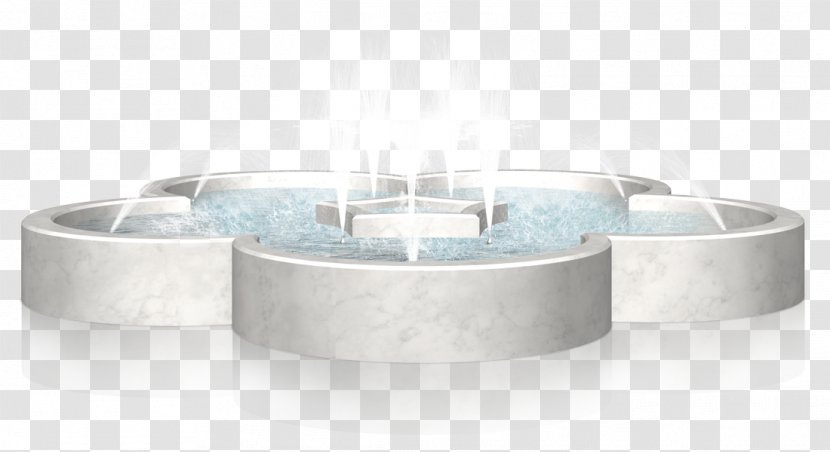 Silver - Free Marble Fountains To Pull Material Transparent PNG