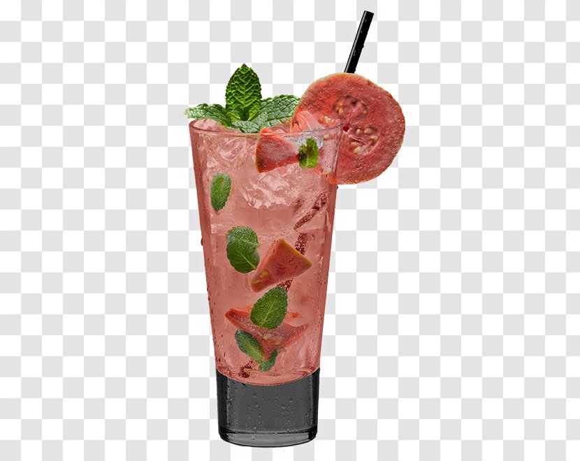 Cocktail Garnish Mojito Strawberry Sea Breeze Transparent PNG