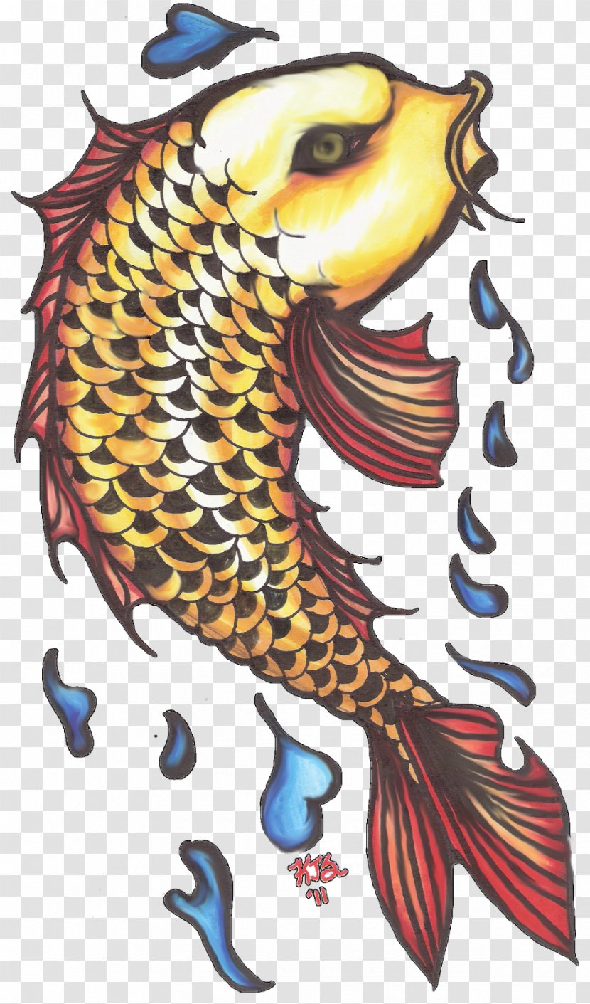 Art Clip - Mythical Creature - Koi Transparent PNG