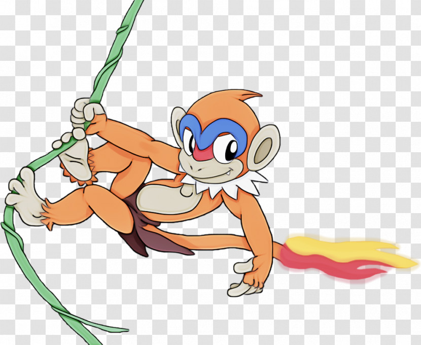 Cartoon Animation Tail Old World Monkey Transparent PNG