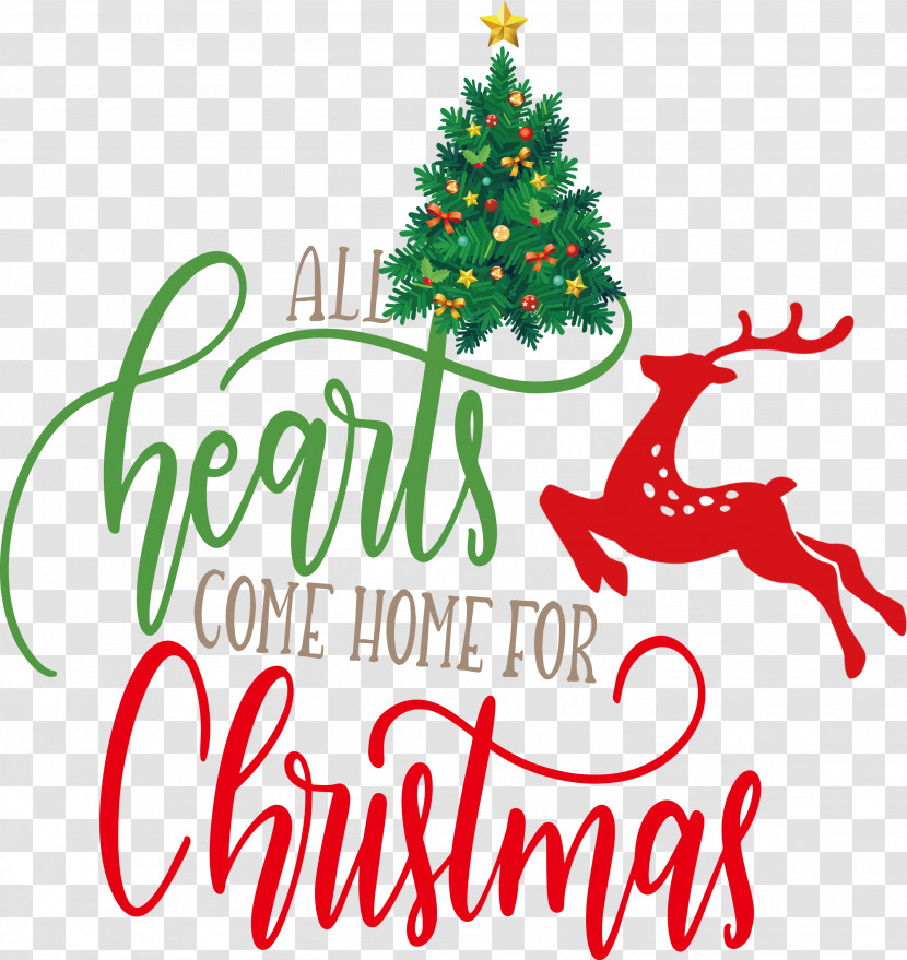 Christmas Hearts Xmas Transparent PNG