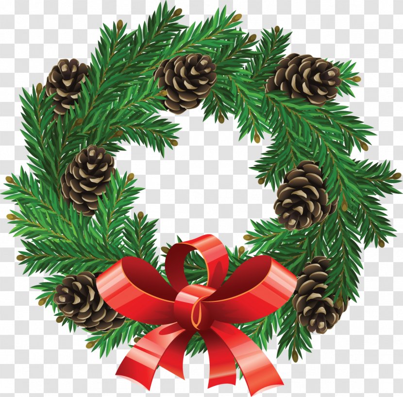 Wreath Christmas Garland Clip Art Transparent PNG