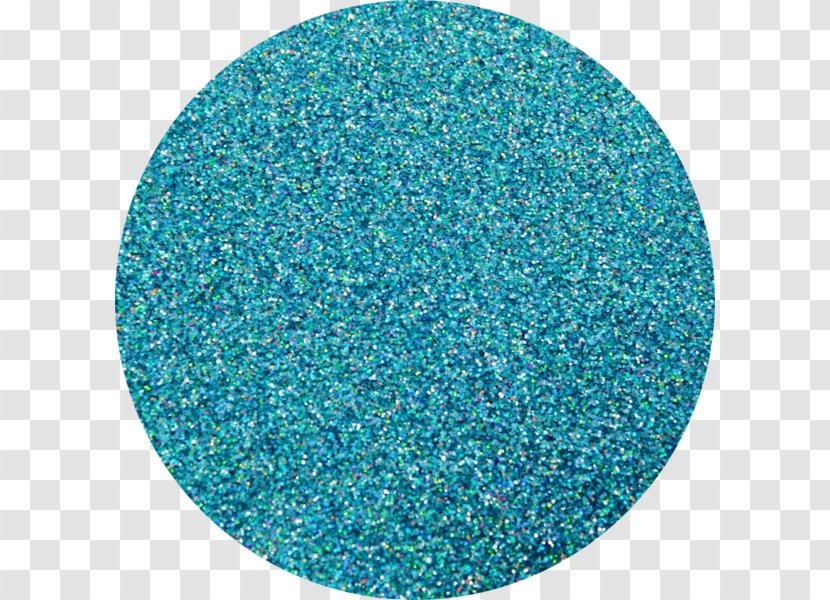 Glitter Color Turquoise Pigment Cosmetics - Hologram Transparent PNG