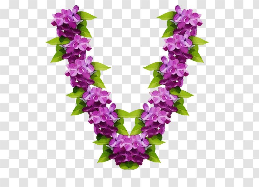 Purple Watercolor Flower - Violet - Delphinium Cut Flowers Transparent PNG