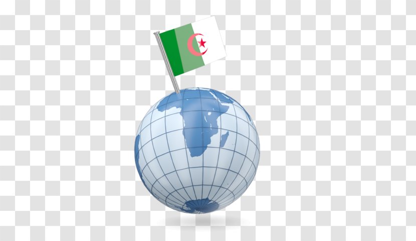 Flag Of Algeria Stock Photography - Royalty Payment - Globe Transparent PNG