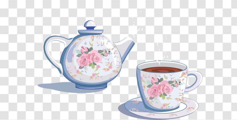 Teapot Coffee Cup Kettle Clip Art - Teaware - Tea Transparent PNG