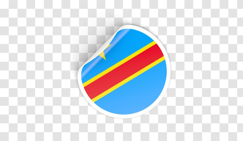 Flag Of The Democratic Republic Congo - Brand Transparent PNG