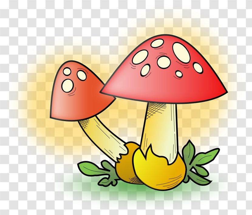 Mushroom Morchella Clip Art - Cartoon Transparent PNG