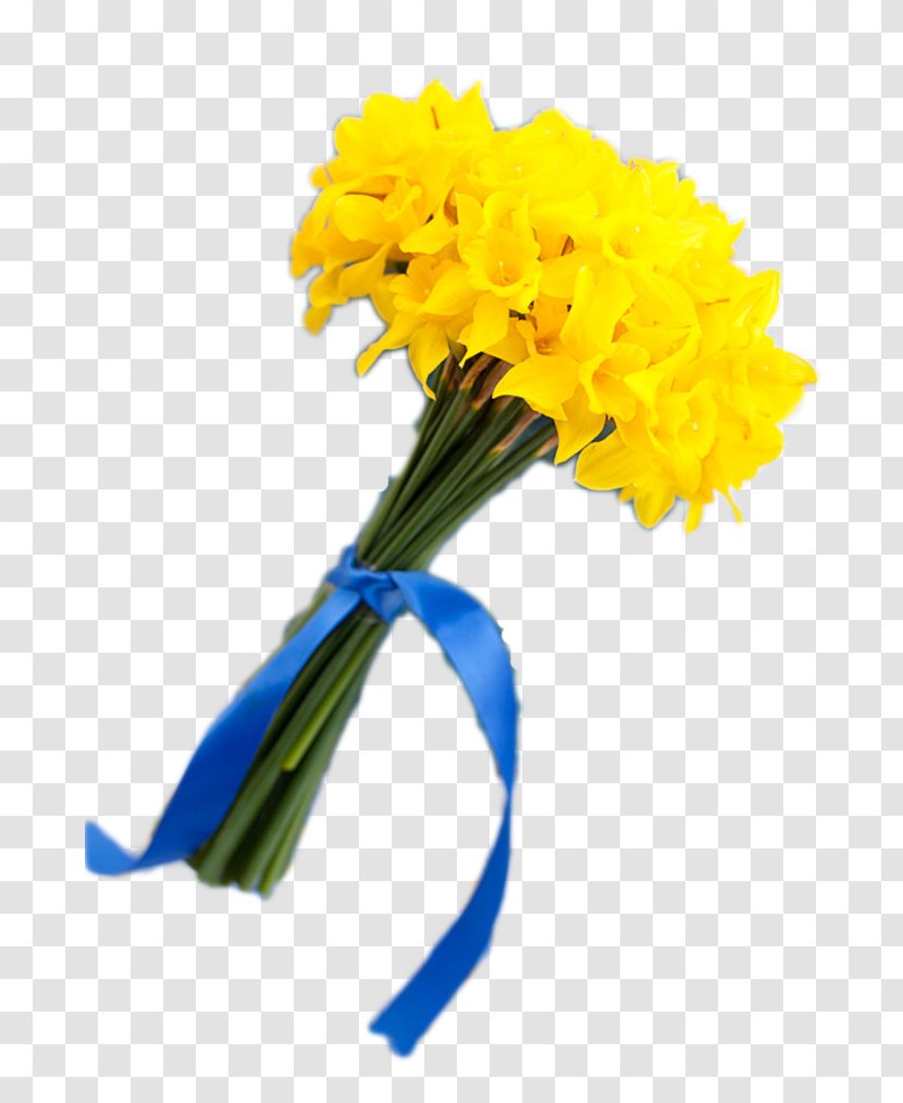 Floral Design Yellow Flower Bouquet - Bright Transparent PNG