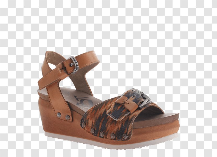 Slipper Leather Sandal Wedge Shoe - Footwear - Street Beat Girls Transparent PNG