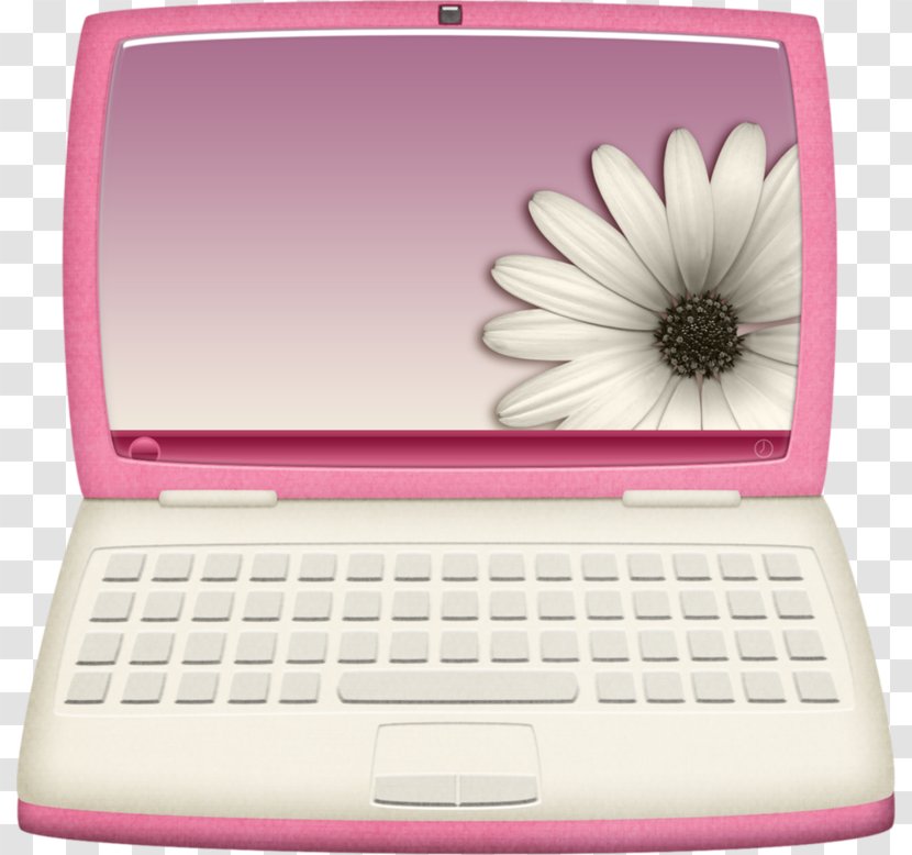 Clip Art Laptop Openclipart Drawing - Pink Transparent PNG