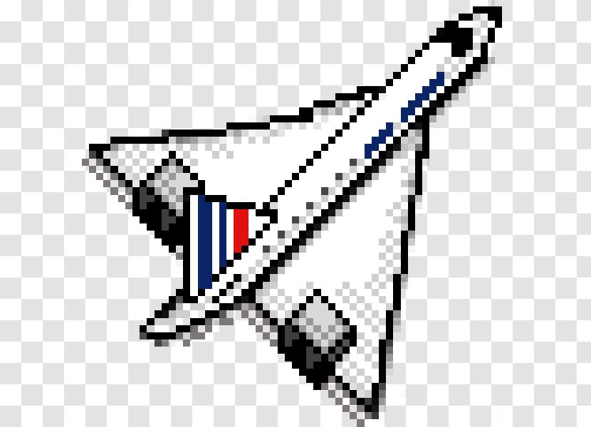 Air France Flight 4590 Concorde Airplane Art - Frame - Pixel Transparent PNG