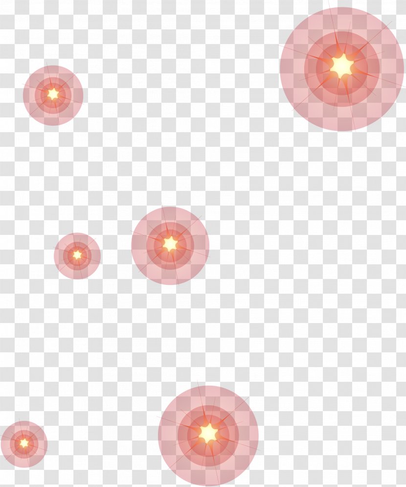 Light Clip Art - Magenta - Cool Gentle Glow Stars Transparent PNG