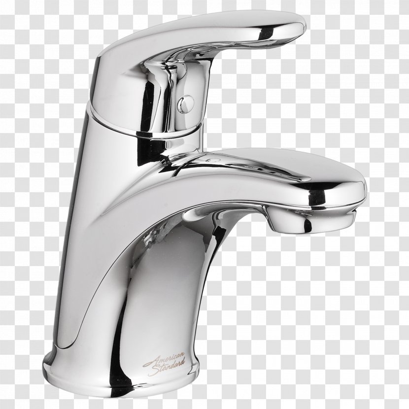 Tap American Standard Brands Sink EPA WaterSense Brushed Metal - Faucet Transparent PNG