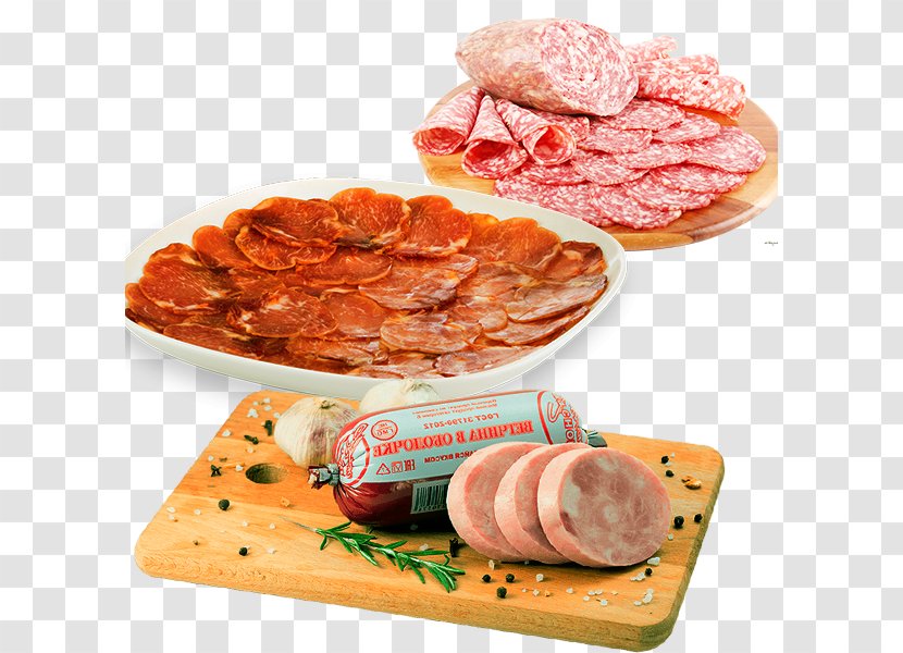 Salami Sausage Ham Capocollo Soppressata - Salt Cured Meat - On A Felt Board Transparent PNG