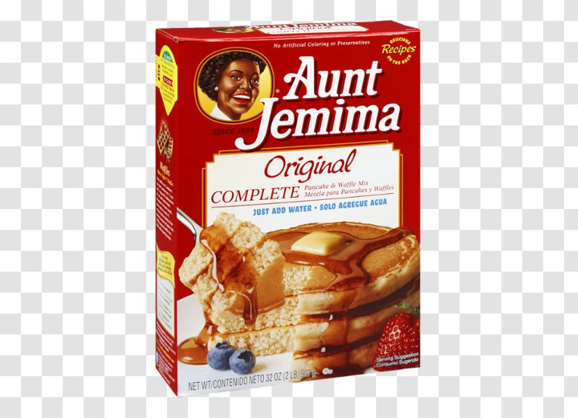 Pancake Waffle Breakfast Buttermilk Aunt Jemima - Convenience Food Transparent PNG
