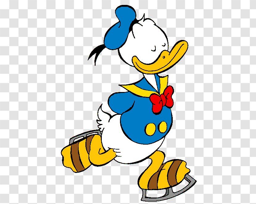 Donald Duck Mickey Mouse Daisy Goofy Clip Art - Sticker Transparent PNG