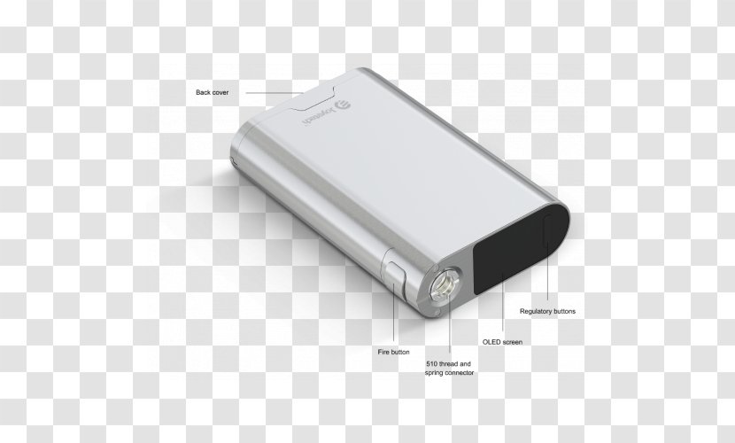 Electronic Cigarette Cuboid Box Amazon.com - Svapostore Transparent PNG