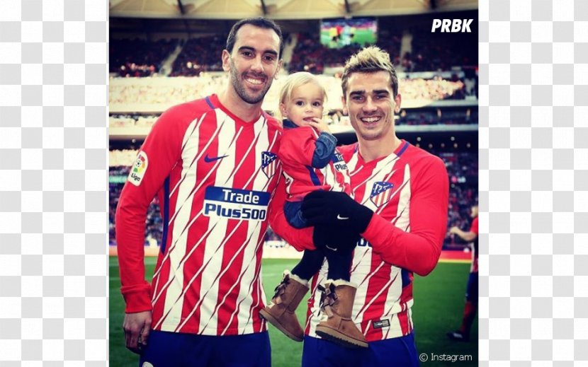 Atlético Madrid 2018 World Cup France National Football Team Player Woman - Antoine Griezmann - DIEGO GODIN Transparent PNG