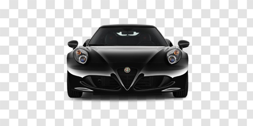 2018 Alfa Romeo 4C Sports Car Luxury Vehicle - Automotive Exterior Transparent PNG