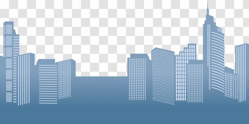 Skyline Skyscraper Metropolis - Sky - City ​​building Transparent PNG