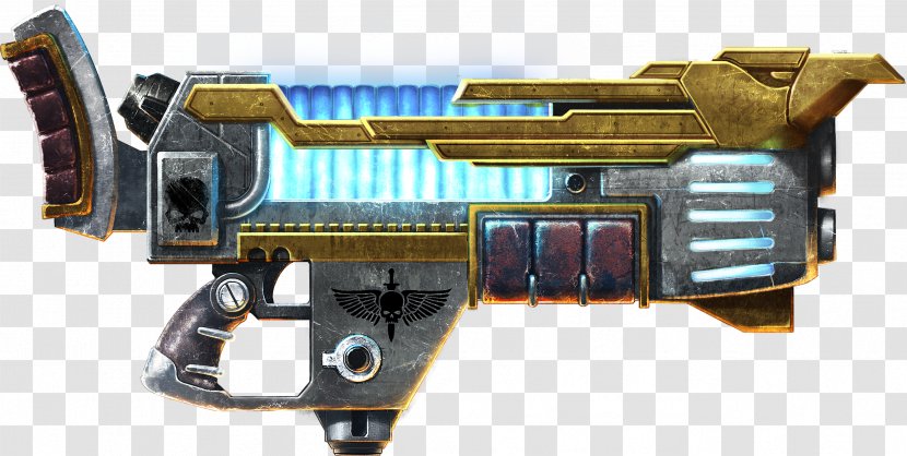 Warhammer 40,000 Fantasy Battle Plasma Weapon - Silhouette - Grenade Launcher Transparent PNG