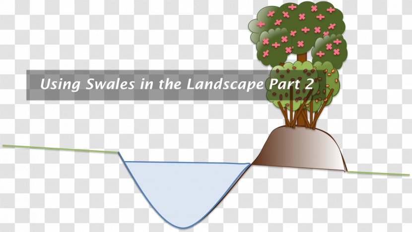 Swale Permaculture Landscape Gardening - Water Transparent PNG