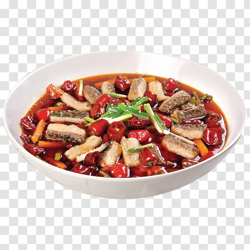 Sichuan Cuisine Fish Soup Dish Capsicum Annuum - Recipe - River Rot Suxiang Transparent PNG