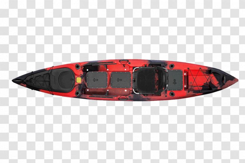 Kayak Fishing Sit-on-top Outdoor Recreation - Red Transparent PNG