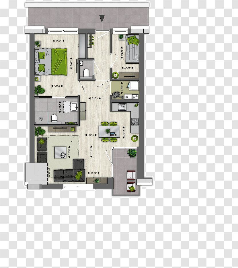 Floor Plan - Schematic - Ron Transparent PNG