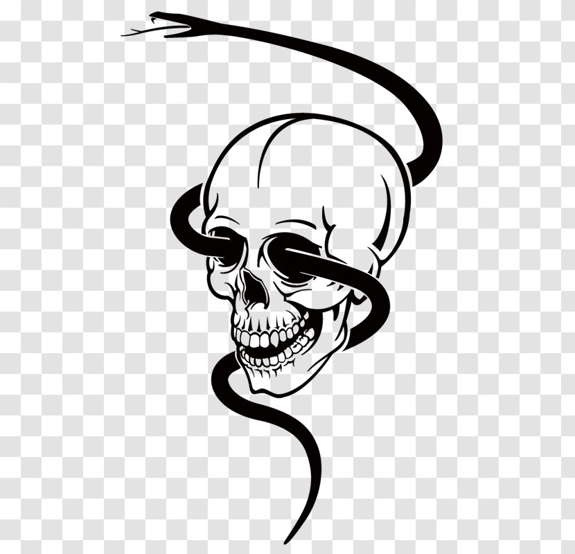 Snake Skull Euclidean Vector Clip Art - Logo - Eyes Out Similar Totems Of Ancient Greece Transparent PNG