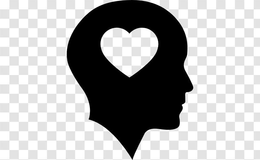 Human Head Heart - Bald Transparent PNG