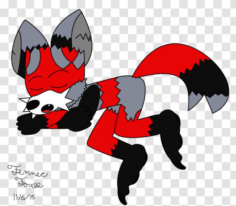 Canidae Dog Horse Blanford's Fox - Fictional Character - Sleeping Transparent PNG