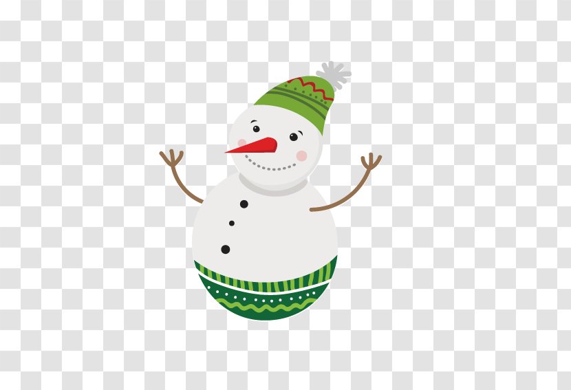 Post-it Note Sticker Christmas - Drawing - Creative Cute Snowman Transparent PNG