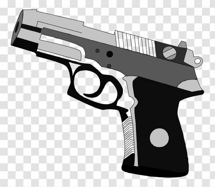 Trigger Firearm Revolver Air Gun - Control Transparent PNG