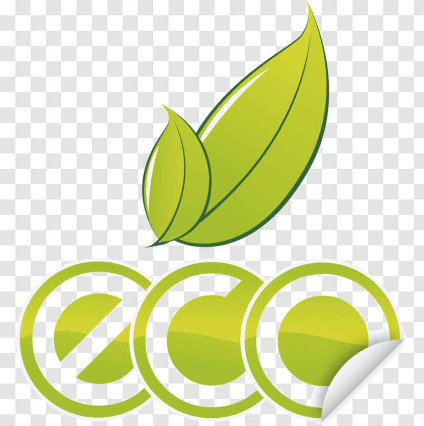 Leaf Green Logo Plant Transparent PNG