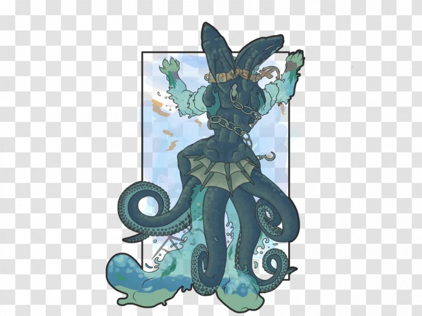 Teal Figurine Legendary Creature - Fictional Character - Old Mercenary Transparent PNG