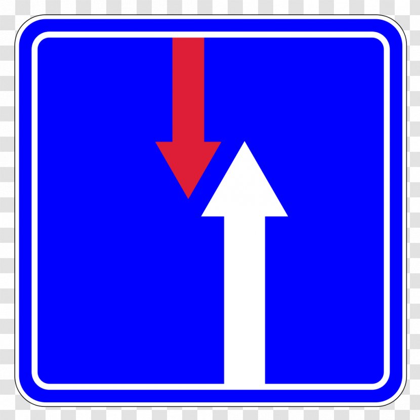 Levha Road Traffic Sign Junction - Blue Transparent PNG