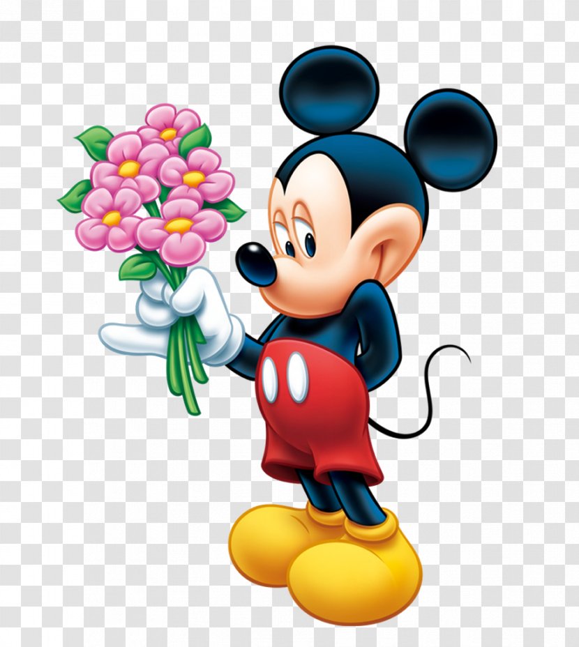 Mickey Mouse Minnie Clip Art - Flower - Transparent Transparent PNG