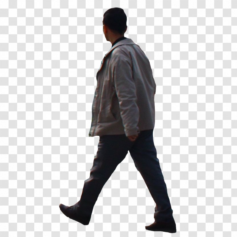 Jacket Man Outerwear Sleeve Pants - Female - Human Siluet Transparent PNG