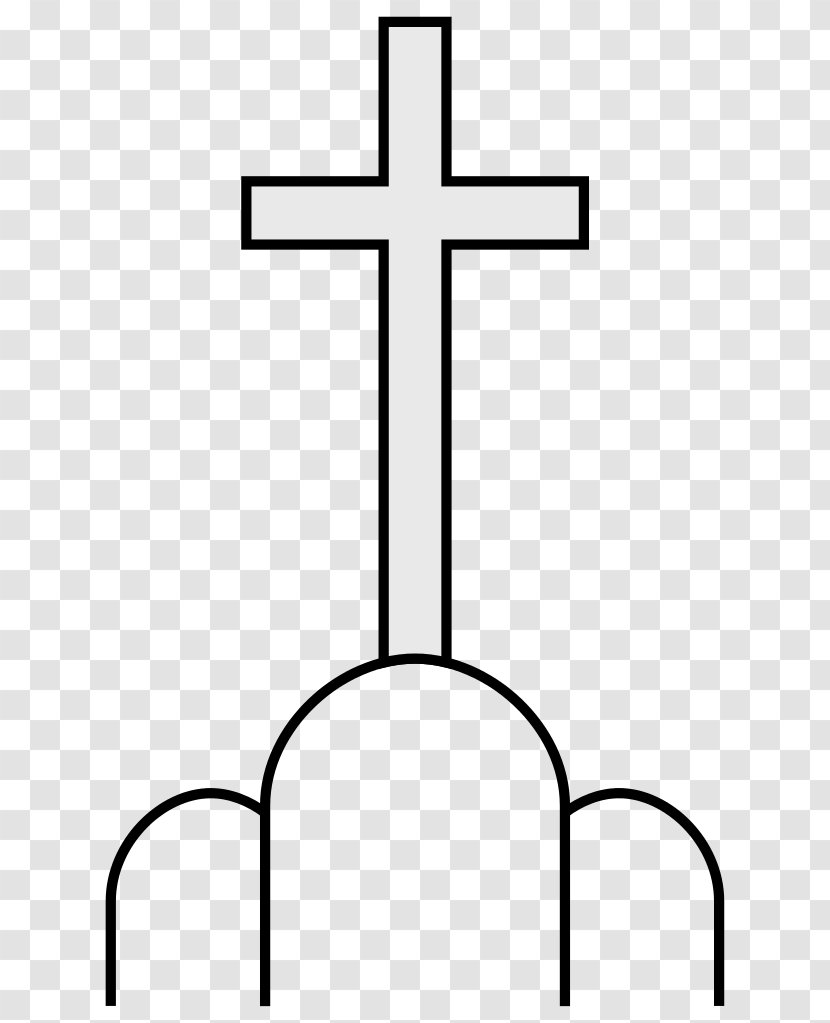 White Black Area Pattern - And - Pictures Of The Cross Calvary Transparent PNG