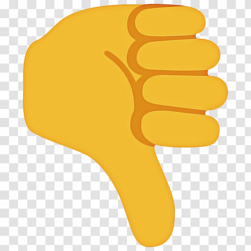 Ok Emoji - Gesture - Finger Yellow Transparent PNG