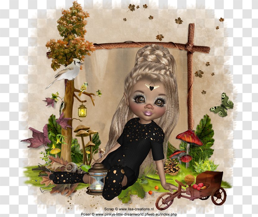 Doll Flower - Cute Dialog Transparent PNG