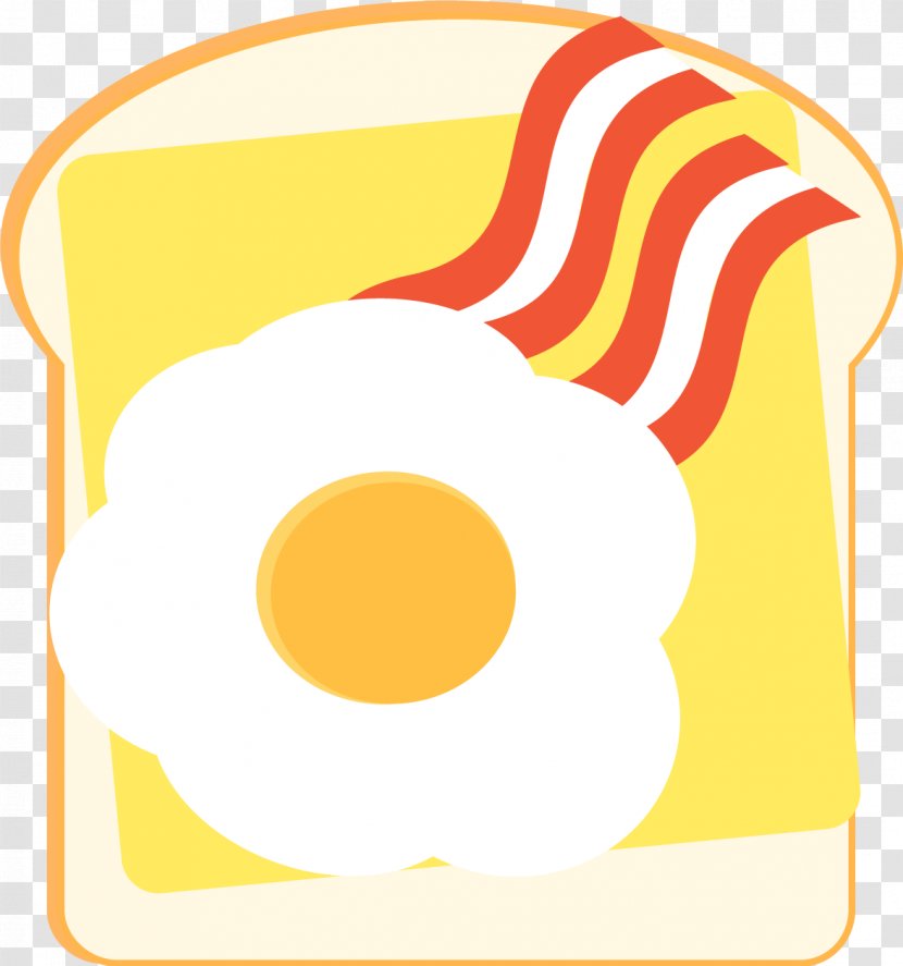 Clip Art Bacon, Egg And Cheese Sandwich Breakfast - Bacon Transparent PNG