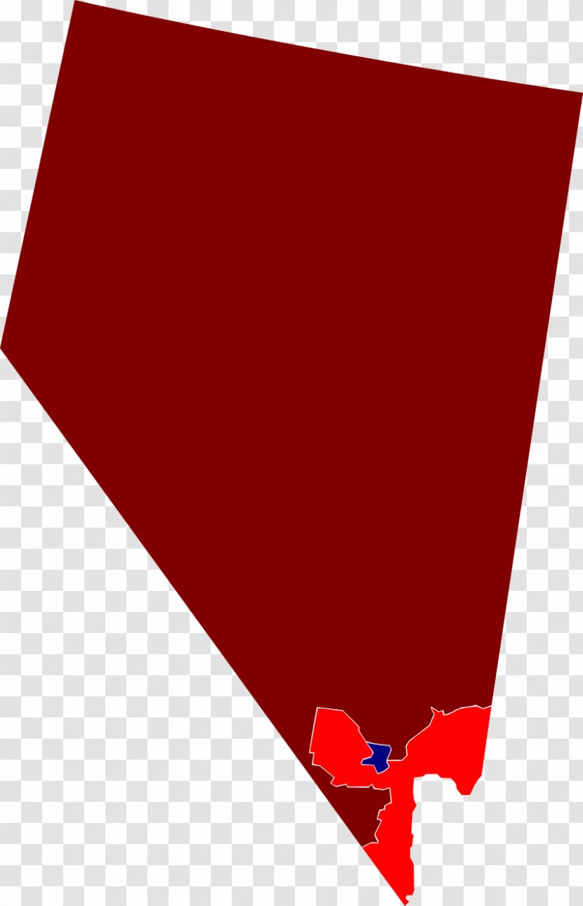 Red Rectangle Area Maroon - Nevada Transparent PNG