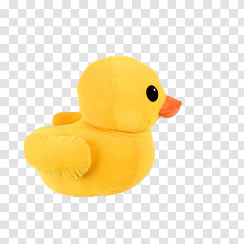 Duck Beak Stuffed Toy - Big Yellow Transparent PNG