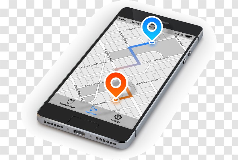 Mobile Phones Global Positioning System Navigation Indoor - Internet - Telephone Transparent PNG