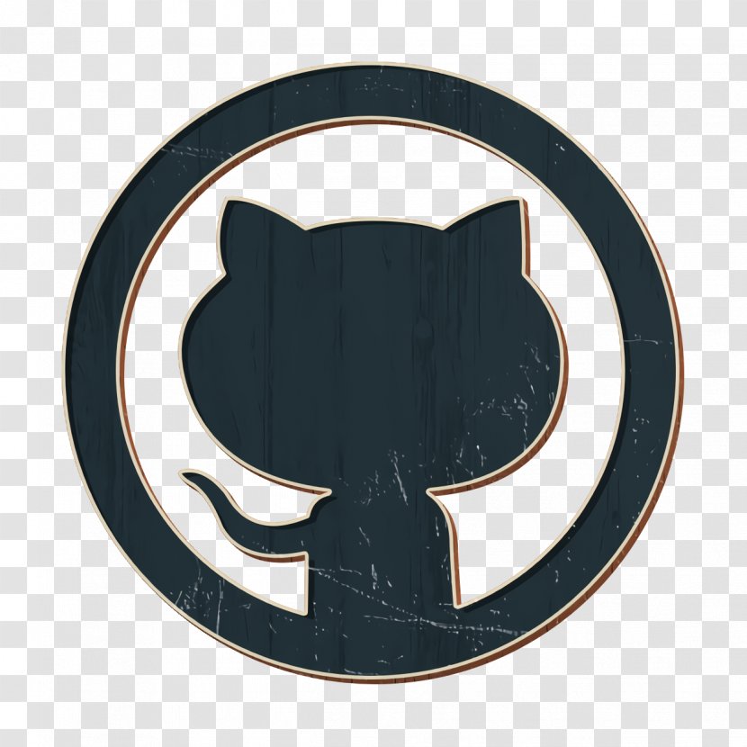 Github Icon - Emblem - Small To Mediumsized Cats Cat Transparent PNG