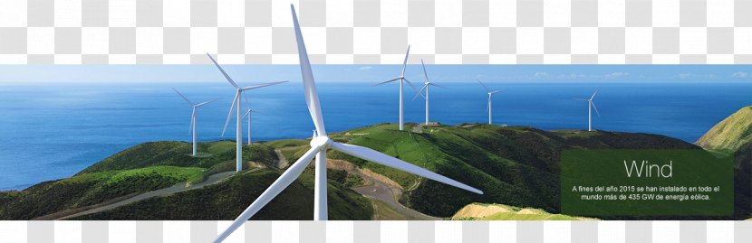 Energy Efficiency And Sustenance Wind Turbine Mode Of Transport - Energia Solar Transparent PNG